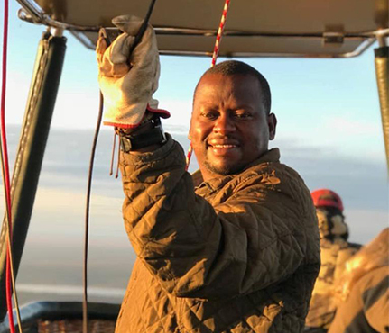 Captain Jones Temba, Director of Maintenance